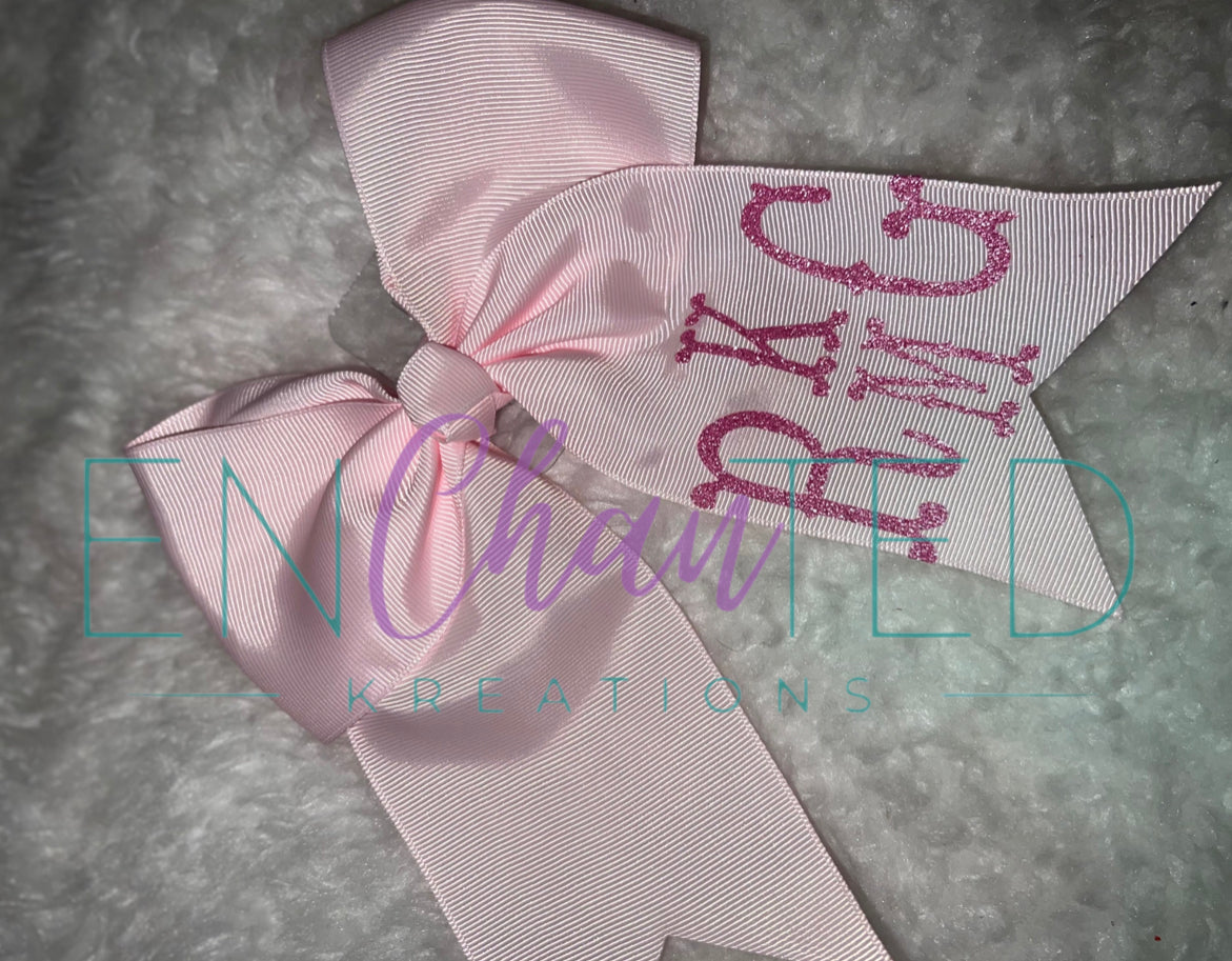 Monogrammed Bow