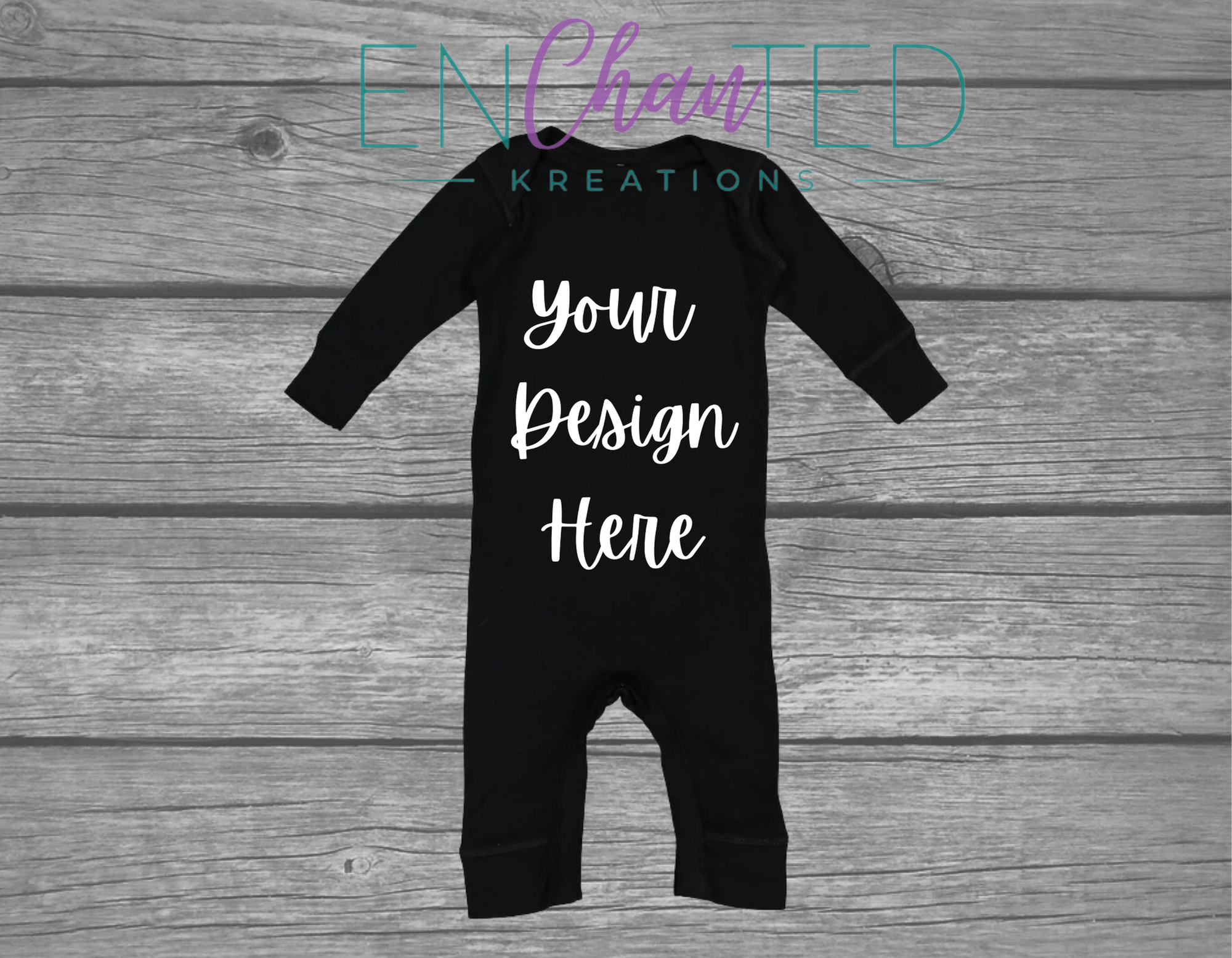 Custom Infant Long Sleeve Coverall