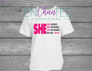 I Am She T-Shirt