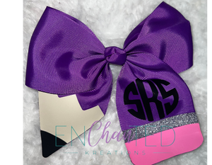 Pencil Inspired Bow